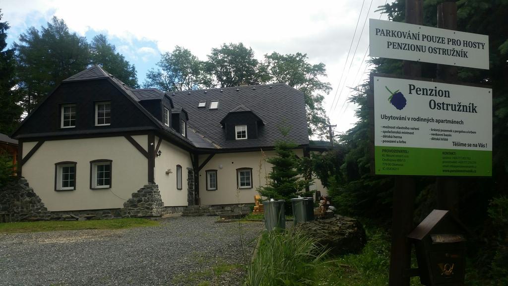 Penzion Ostruznik Ostruzna Exterior foto